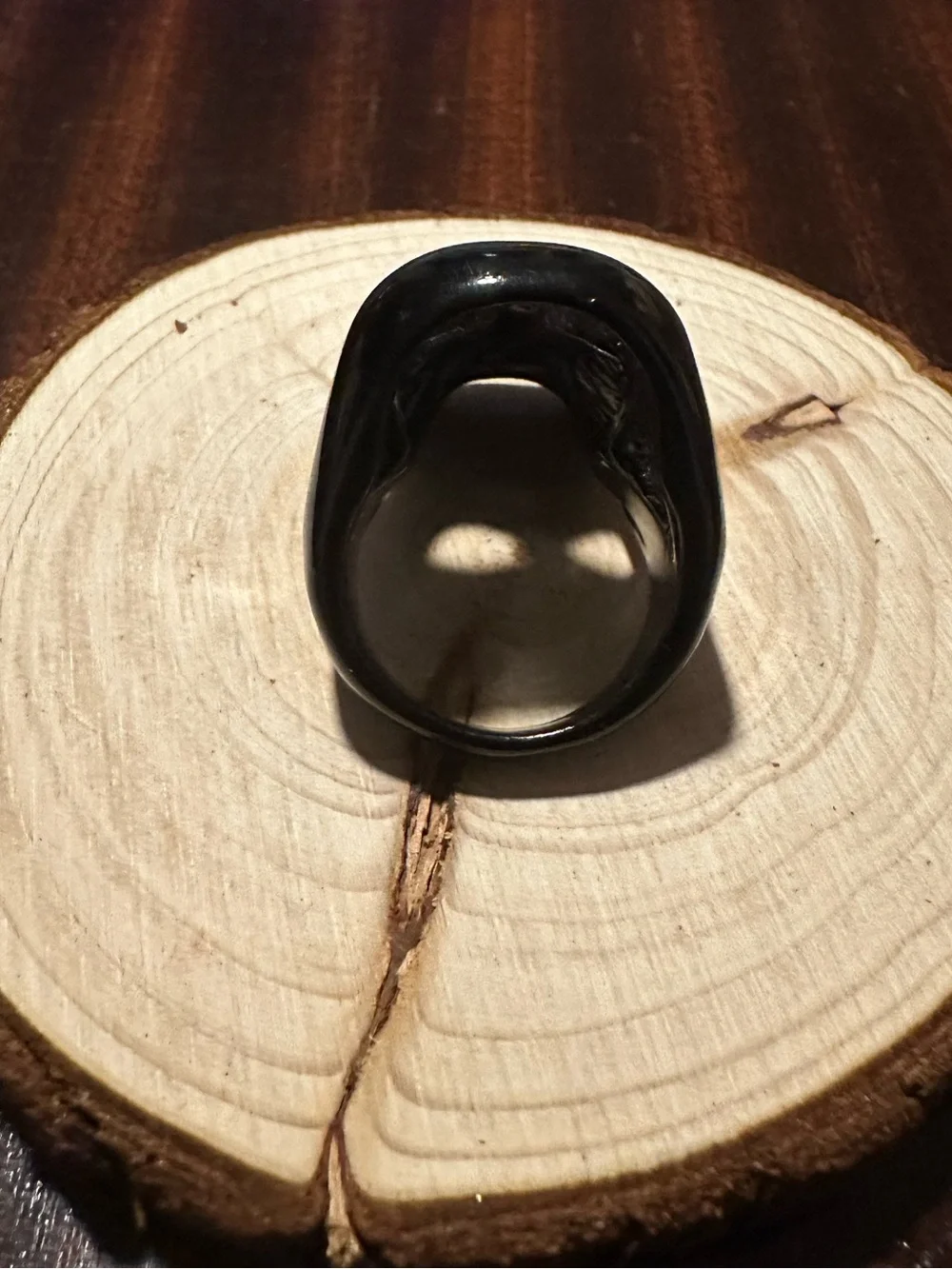Men’s Black Skull Ring Size 7/8